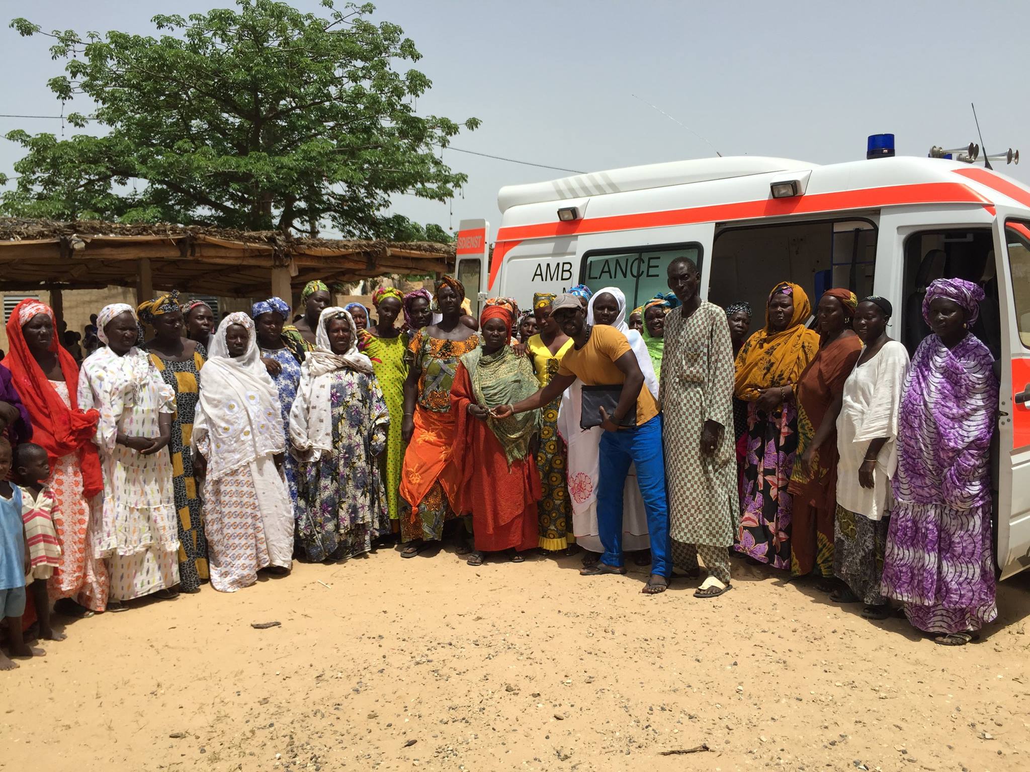 Ein Krankenwagen für Sénégal